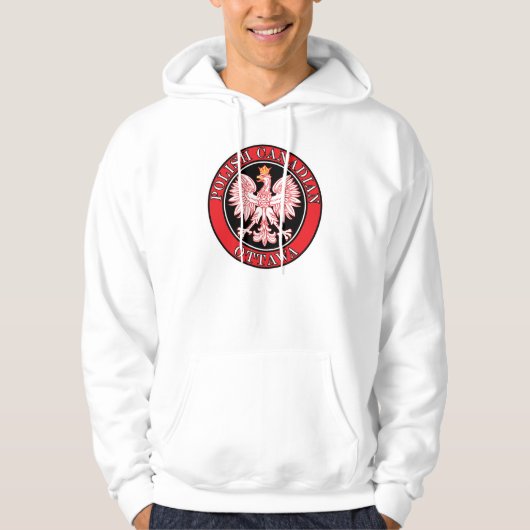 Ottawa Polnischer Adler Hoodie (Vorderseite)