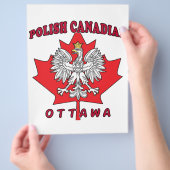 Ottawa Polnischer Kanadier Leaf Flyer (Hand)