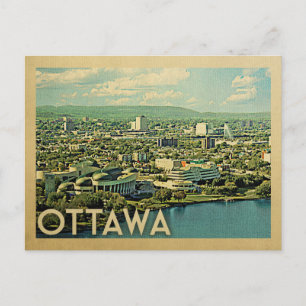 Ottawa Postcard Canada Vintage Travel Postkarte