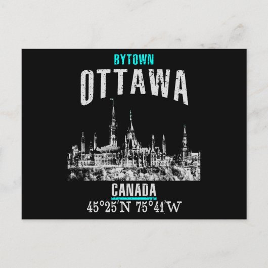 Ottawa Postkarte (Vorderseite)