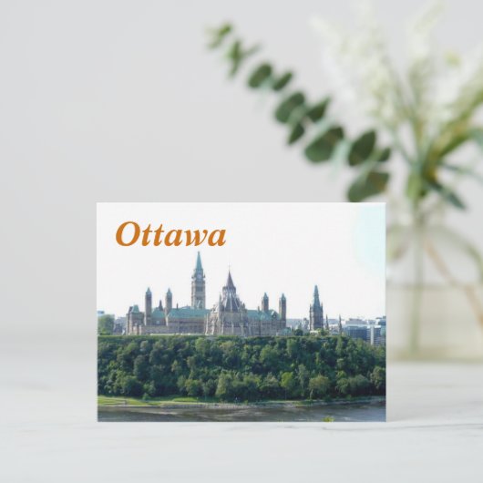 Ottawa Postkarte (Stehend Vorderseite)