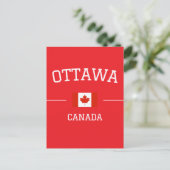 Ottawa Postkarte (Stehend Vorderseite)