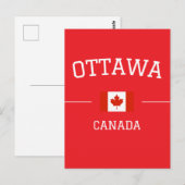 Ottawa Postkarte (Vorne/Hinten)