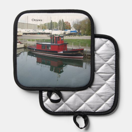 Ottawa Potwarenhalter Topflappen (Vorderseite/Rückseite)