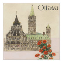 Ottawa Print Leinwand