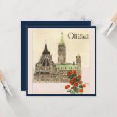 Ottawa Printable Karte (Vorderseite/Rückseite Beispiel)