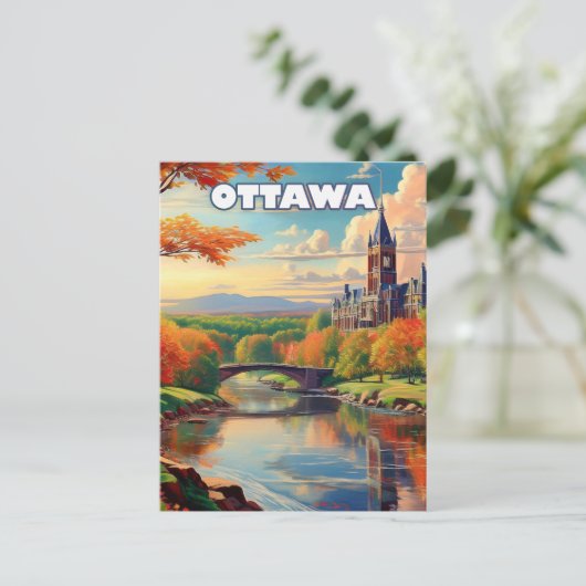 Ottawa Reveals Charm Postkarte (Stehend Vorderseite)