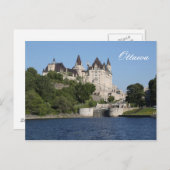 Ottawa, Rideau Canal, Laurier Postkarte (Vorne/Hinten)
