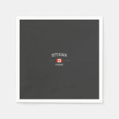 Ottawa Serviette (Vorderseite)