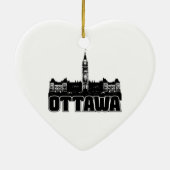 Ottawa-Skyline Keramikornament (Hinten)