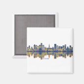 Ottawa Skyline Magnet (Vorderseite/Rückseite)