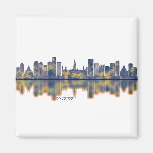 Ottawa Skyline Magnet (Vorne)