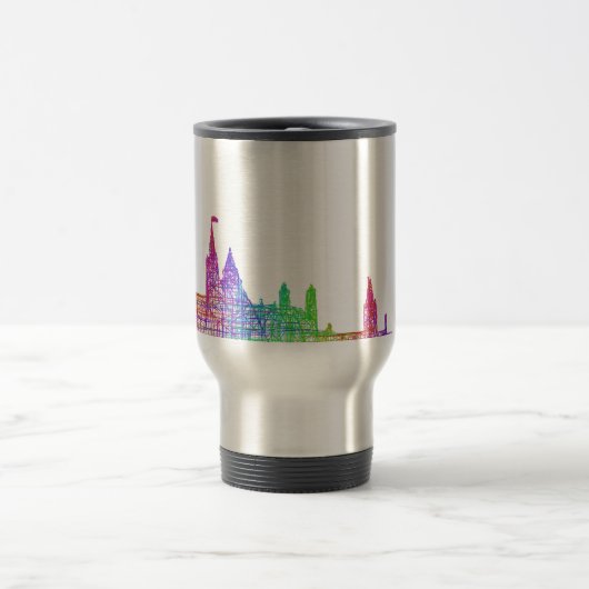 Ottawa-Skyline Reisebecher (Mittel)