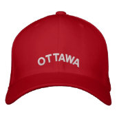 Ottawa Souvenir Baseball Cap bestickte Cap Bestickte Kappe (Vorderseite)