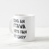 ottawa sports fan, being kaffeetasse (Vorderseite Links)