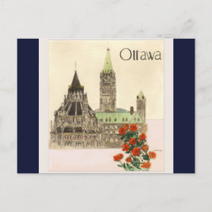 Ottawa Travel Postcard Postkarte