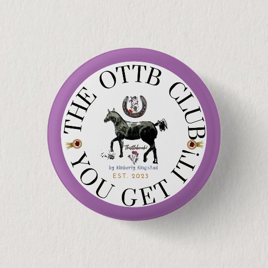 OTTB CLUB BUTTON (Vorderseite)