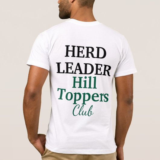 OTTB CLUB HERD LEADER T - Shirt (Rückseite)