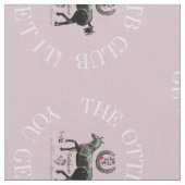 OTTB CLUB , PINK Fabric Stoff (Nahaufnahme)