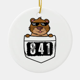 Otter 841 keramik ornament