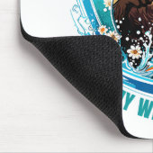 Otter 841 Surfbretter sie klettert Surfbretter Ott Mousepad (Ecke)