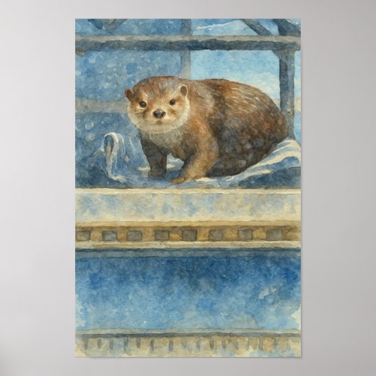 Otter Adventure Poster (Vorne)
