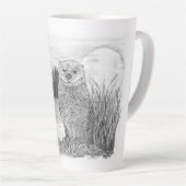Otter am See Milchtasse (Rechte Ecke)