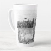 Otter am See Milchtasse (Linke Ecke)