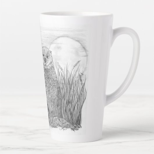 Otter am See Milchtasse (Rechts)