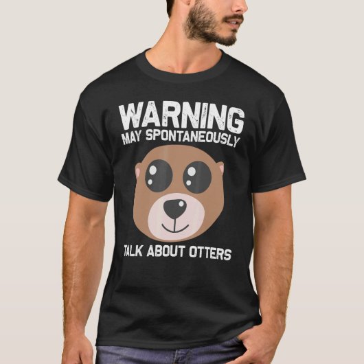 Otter Animal For Men Women Sea Otter Mammals T-Shirt (Vorderseite)