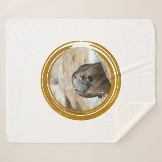 Otter Art Sherpadecke (Vorderseite (Horizontal))