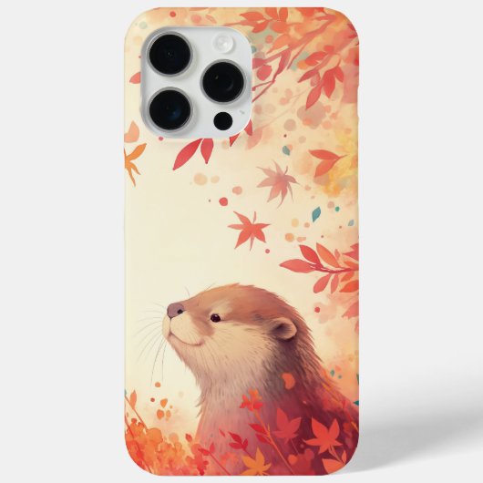 Otter Autumn Wonder Case-Mate iPhone Hülle (Rückseite)