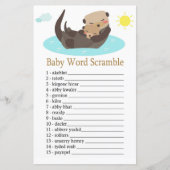 Otter Baby Wortspiel (Vorderseite)