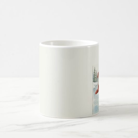 Otter Be Skating, Magnet Kaffeetasse (Mittel)