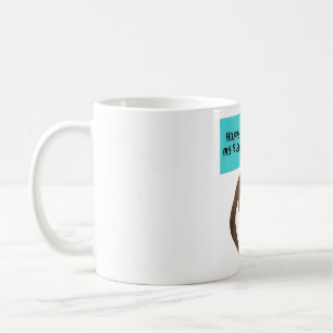 Otter Birthday Artwork Playful Aquatic Mammal Illu Kaffeetasse