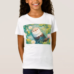 Otter-Blumen-Teich T-Shirt