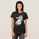 Otter Bride Dress Wedding T-Shirt (Vorne ganz)