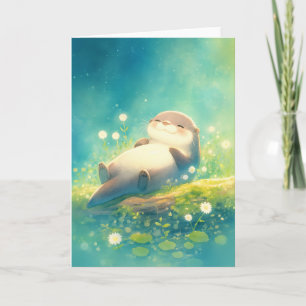 Otter Calm Reverie Karte