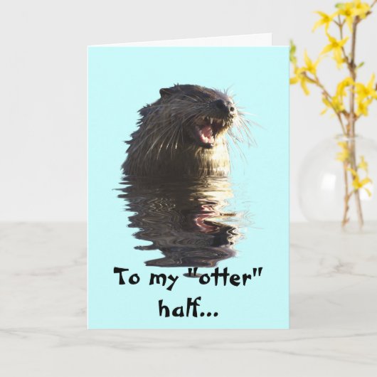 OTTER Card Karte (Gelbe Blume)