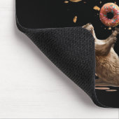 Otter Chaos Funny Bagel Kämpfe Sea Otters Puck an  Mousepad (Ecke)