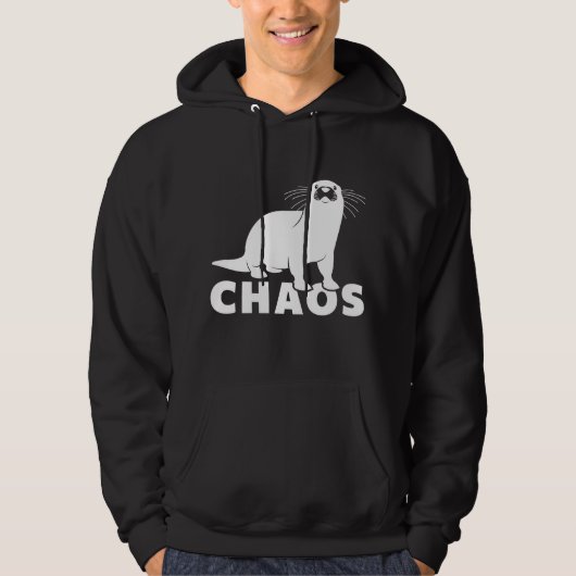 Otter Chaos Hoodie (Vorderseite)