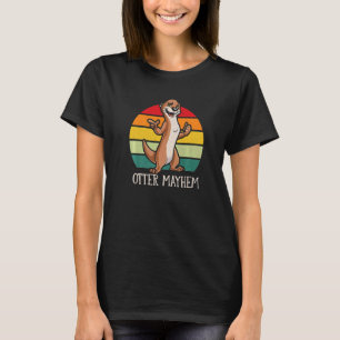 Otter-Chaos Otter Humor Seeotter Tier T-Shirt