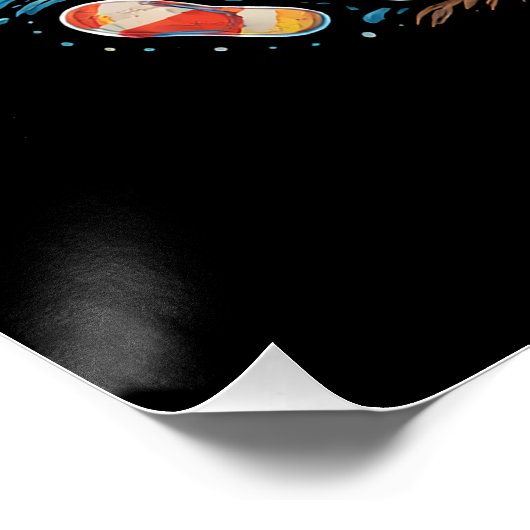 Otter Chaos Poster (Ecke)