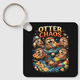 Otter Chaos Schlüsselanhänger