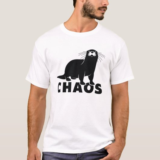 Otter Chaos T-Shirt (Vorderseite)
