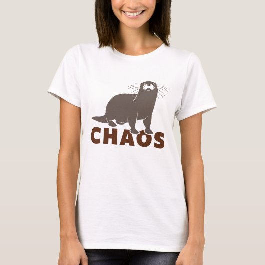 Otter Chaos T-Shirt (Vorderseite)