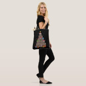 Otter Christmas Tree Funny Christmas Geschenk Tasche (Am Model)