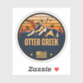 Otter Creek, Florida Aufkleber (Blatt)