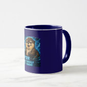 Otter der freundliche beste Freund Tasse (VorderseiteRechts)