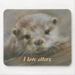 Otter der Liebe I Mousepad